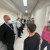 Letícia Braga visita Santa Casa de Santos e faz agradecimento